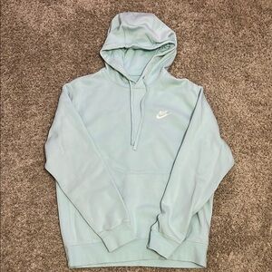 Nike Men's Light Blue Hoodie